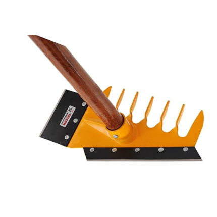 Falcon Steel FGR -3-1 3-in-1 Garden Rake (Multicolor)