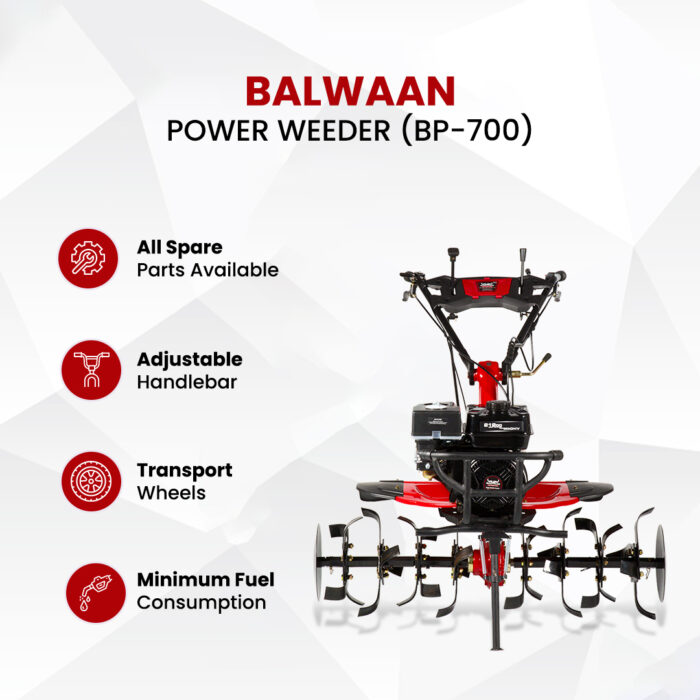 Balwaan BP-700 Power Weeder